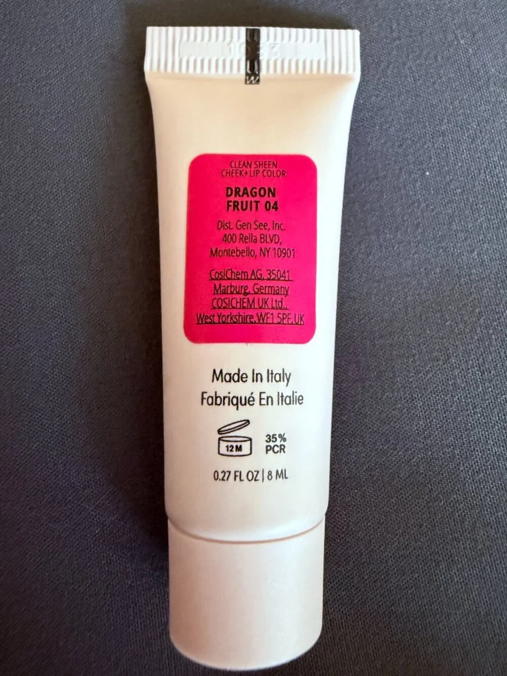 Gen See Clean Sheen Cheek + Lip Color in the shade - DRAGON FRUIT 04